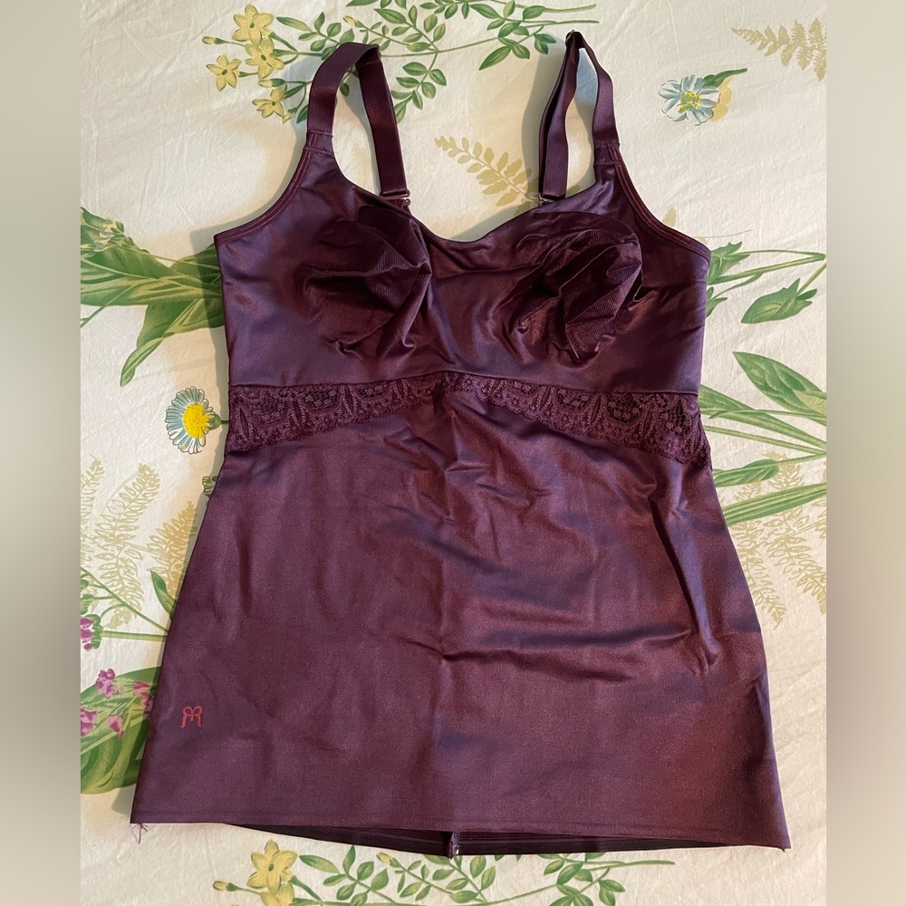 Ruby Ribbon Lace Full Support Cami size 38